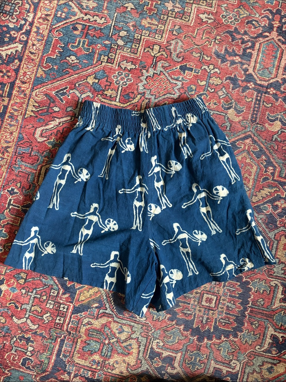 Po-em High Waist Beach Shorts